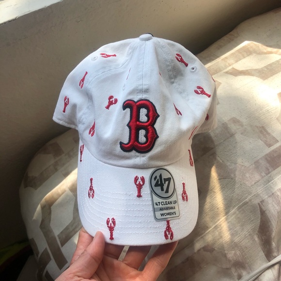 BOSTON LOBSTER ROLL HAT WOMEN’S LOBSTA RED SOX - Picture 5 of 7